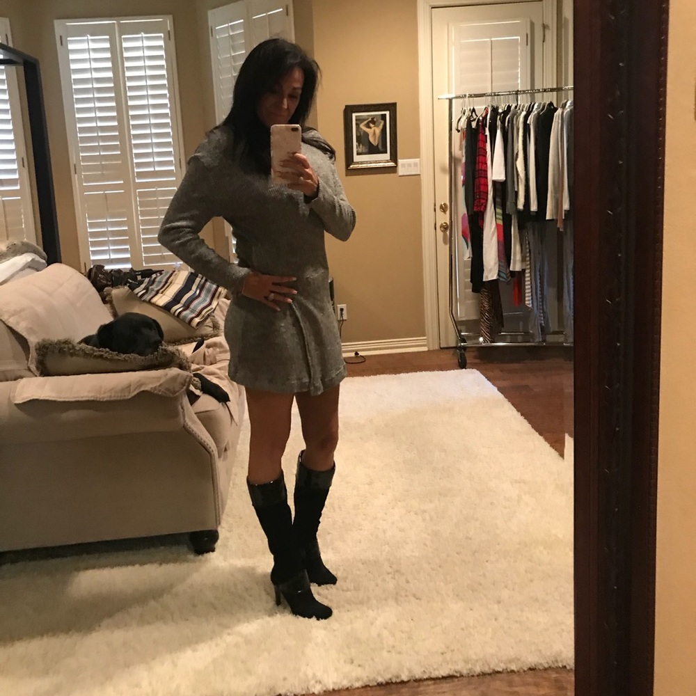 Free People Grey Dress